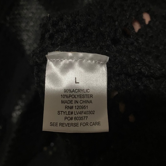 Olive and Oak Diamond Pattern Knit Sweater size L - Picture 4 of 5